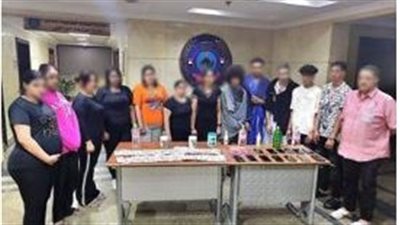 التحقيق مع شخص و7 سيدات لاتهامهم بممارسة الرذيلة داخل ناد صحي بالنزهة