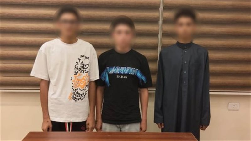المتهمين بسرقة طالب تحت تهديد السلاح بسوهاج