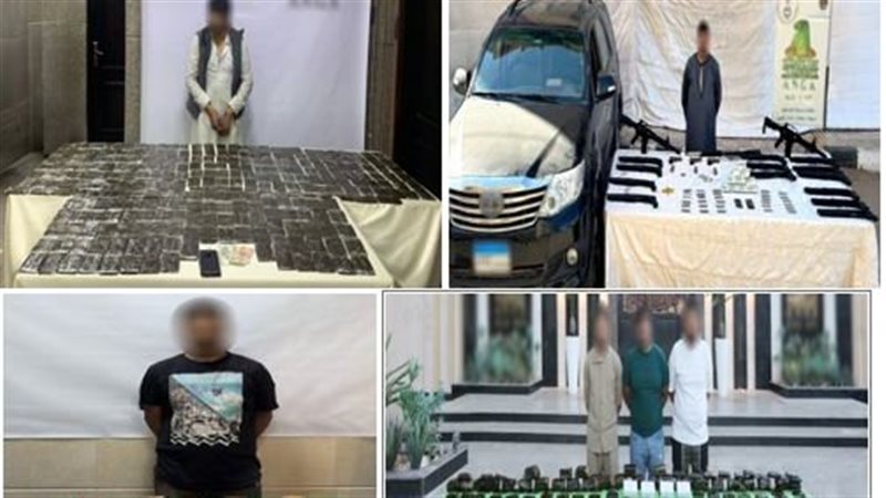 ضبط عناصر بؤرة إجرامية 