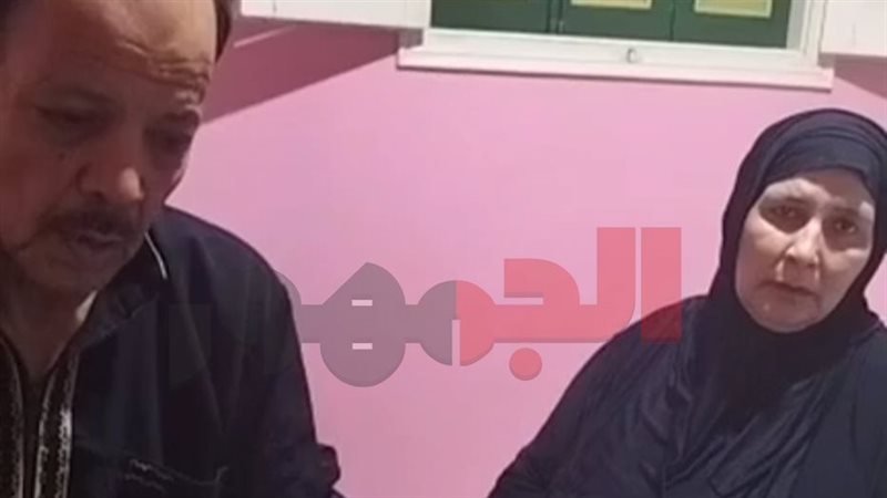 والد ووالدة الشاب أحمد المصاب