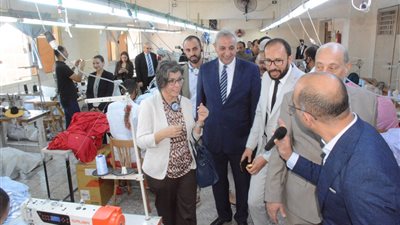 المحلة الكبرى تخطف الأنظار.. إشادات أوروبية ودولية بقدرات قلعة الغزل والنسيج