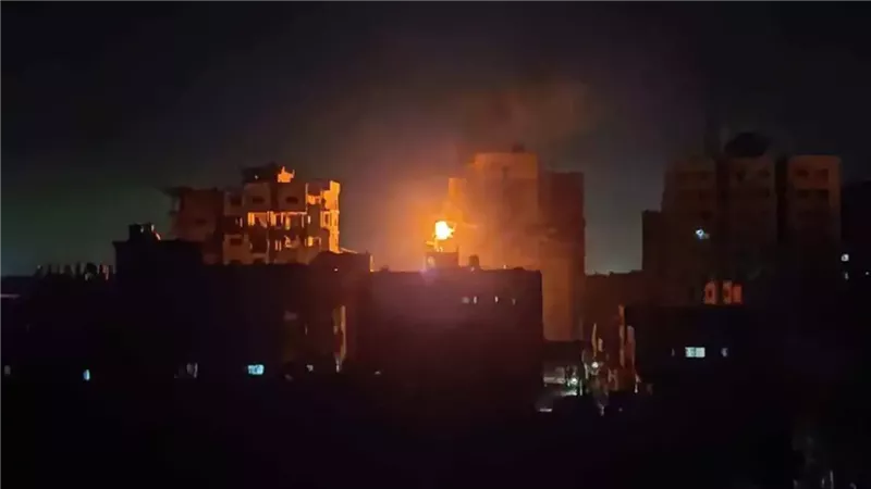 قصف إسرائيلي يستهدف مدينة غزة