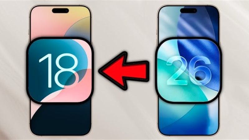 خطوات الرجوع من iOS 26 إلى iOS 18.6.2
