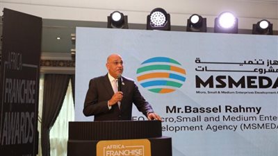 رئيس تنمية المشروعات يشارك في معرض إفريقيا للامتياز التجاري