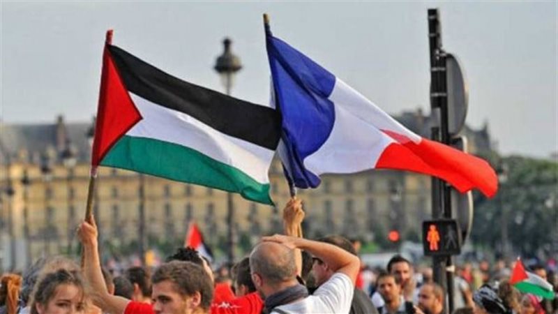 فرنسا تعترف بالدولة الفلسطينية 