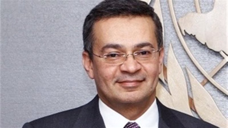 السفير معتز أحمدين، مندوب مصر الدائم بالأمم المتحدة سابقًا