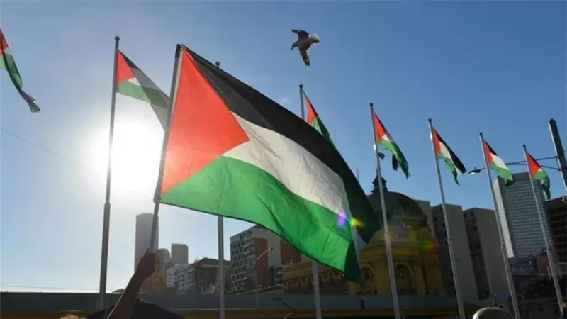 العلم الفلسطيني 