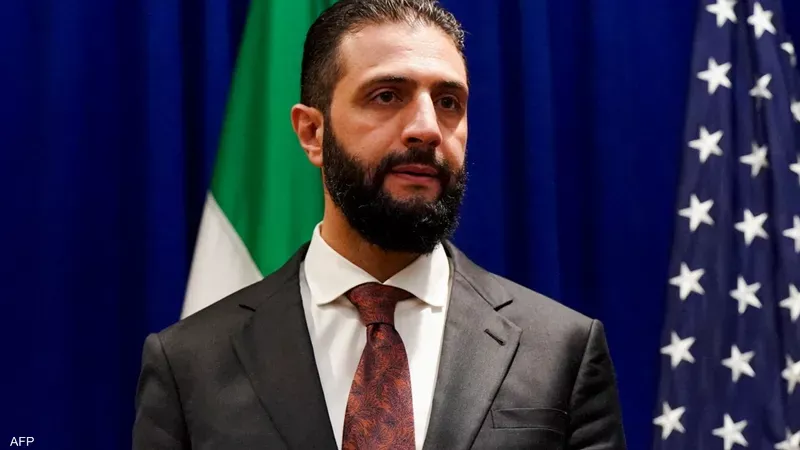 الرئيس السوري أحمد الشرع