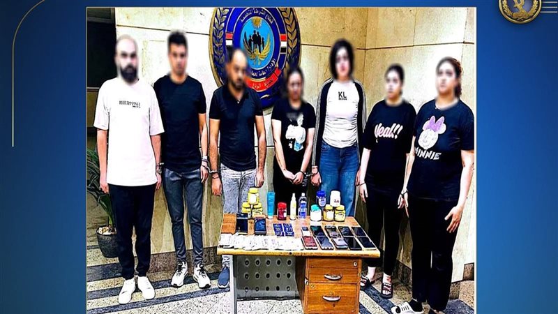 المتهمون بممارسة أعمال منافية للآداب في العجوزة 