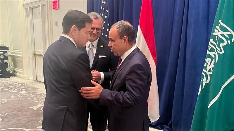 وزير الخارجية ونظيره الأمريكي 
