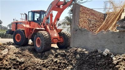 إزالة 2076 حالة تعد على أملاك الدولة والأراضي الزراعية بسوهاج