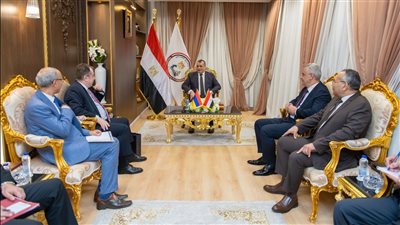 وزير الإنتاج الحربي يستقبل السفير الأرميني لبحث أوجه التعاون المشترك