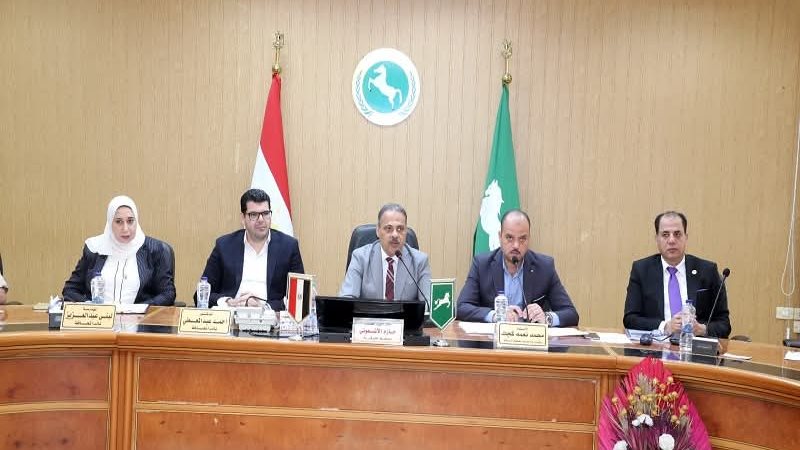 جانب من اجتماع المجلس التنفيذي 
