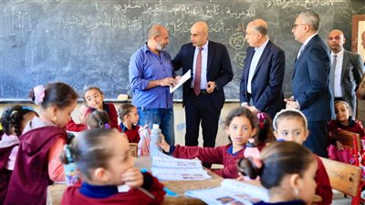 وزير التعليم ومحافظ المنيا يتفقدان عددا من المدارس لمتابعة سير الدراسة