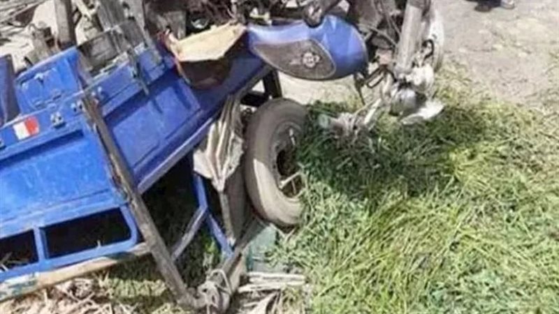  حادث إنقلاب تروسيكل ارشيفية