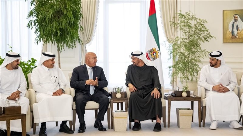 رئيس الإمارات وكامل الوزير