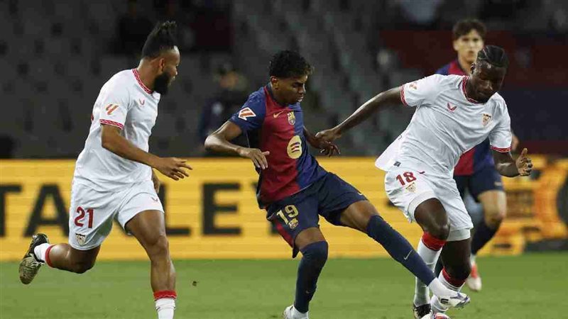 برشلونة وإشبيلية