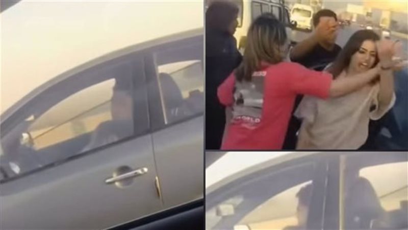 المتهمون فى واقعة الفيديو الفاضح بطريق المحور 