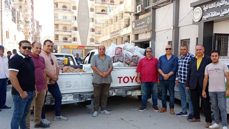 بعض مضبوطات مديرية تموين الفيوم 