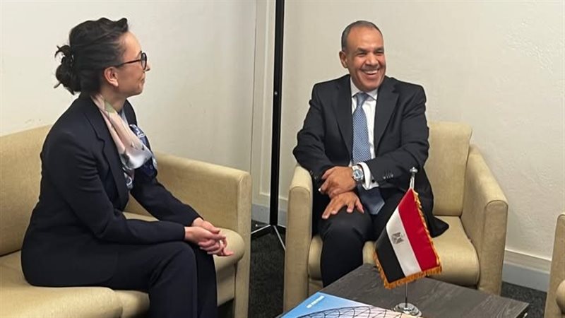 وزير الخارجية يبحث التعاون مع مندوبة مولدوفا 