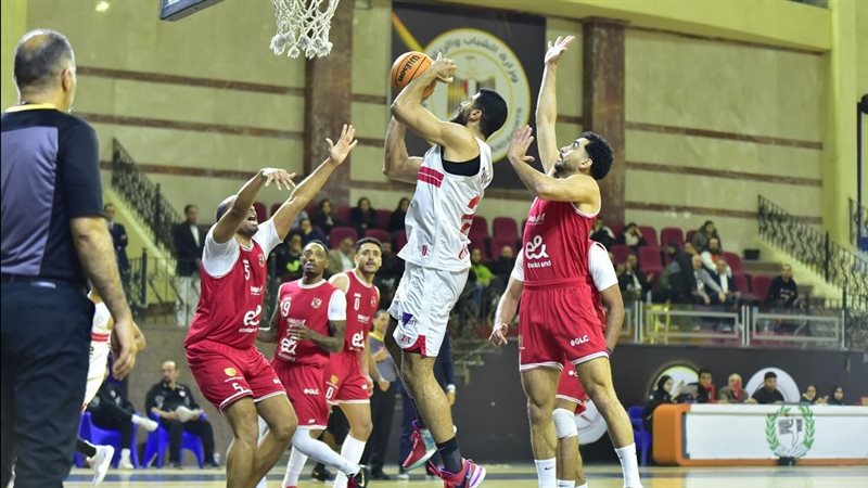 سلة الزمالك يهزم العاب دمنهور في بطولة دوري المرتبط