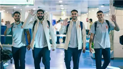 بعثة رجال يد الأهلي تغادر إلى المغرب للمشاركة ببطولة إفريقيا