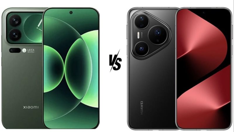 مقارنة بين شاومي 17 برو وهواوي Pura 80 Pro
