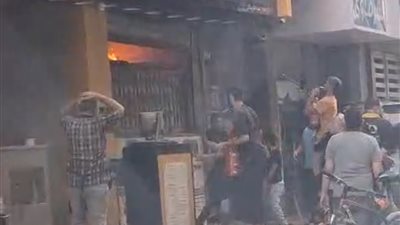 السيطرة على حريق محدود داخل مطعم مأكولات بالمحلة الكبرى دون إصابات