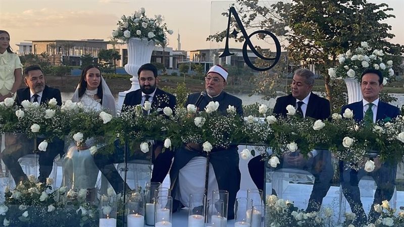 كتب كتاب نجل خيري رمضان
