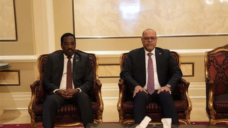 وزير العمل ونظيرة السوداني