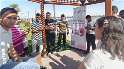 افتتاح الورش ومعرض الكتاب والمشغولات اليدوية ضمن فعاليات مهرجان النباتات ببني سويف