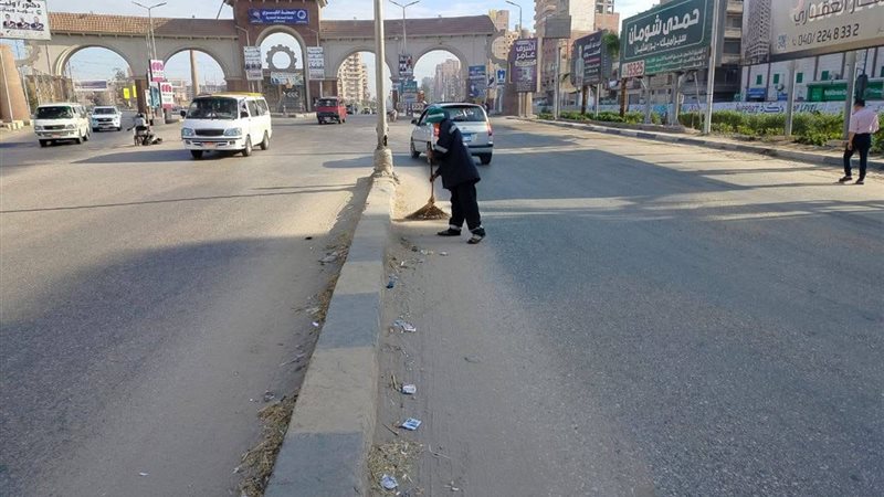 حملة تنظيف بنطاق حي ثان المحلة 