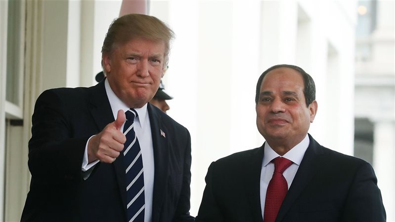 السيسي وترامب 