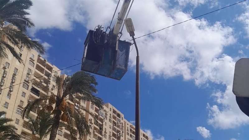 جانب من إصلاح الكشافات