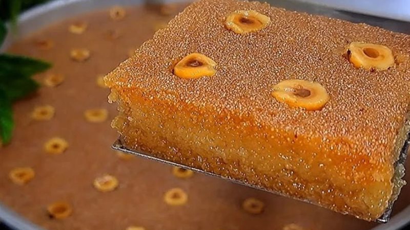 طريقة عمل البسبوسة 