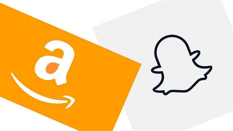 أمازون وسناب شات 