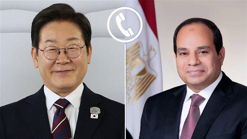 الرئيس السيسي ونظيرة الكوري