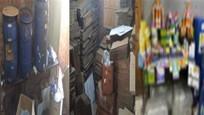 اكتشاف مصنع بالمنوفية يبيع مستحضرات طبية مجهولة المصدر