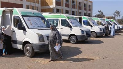 1644 مواطنا تلقوا الكشف والعلاج بالمجان بقافلة طبية في الدقهلية