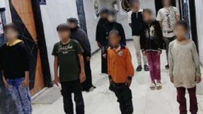 سقوط شبكة تستغل الأطفال في التسول وبيع السلع بالقاهرة والجيزة