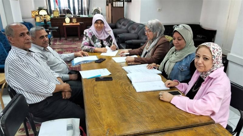 اجتماع مكتب الحج بمديرية التضامن الاجتماعي 