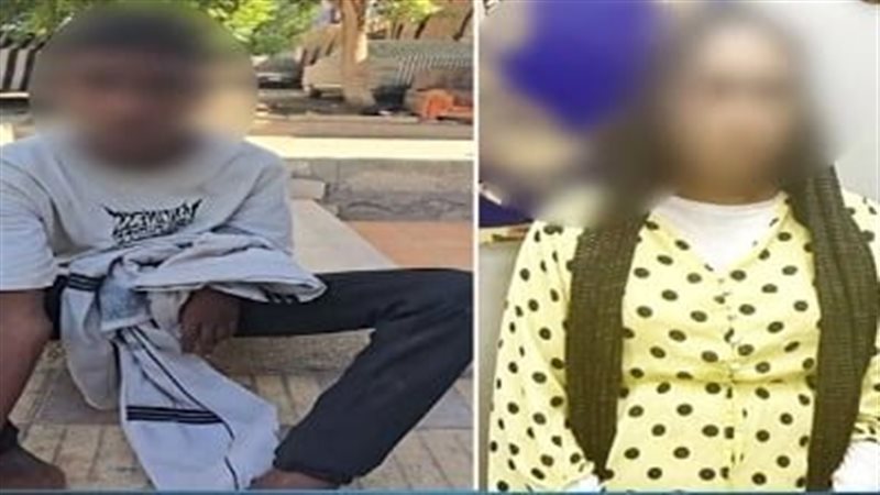 المتهمة بسرقة حذاء أحد المعاقين 