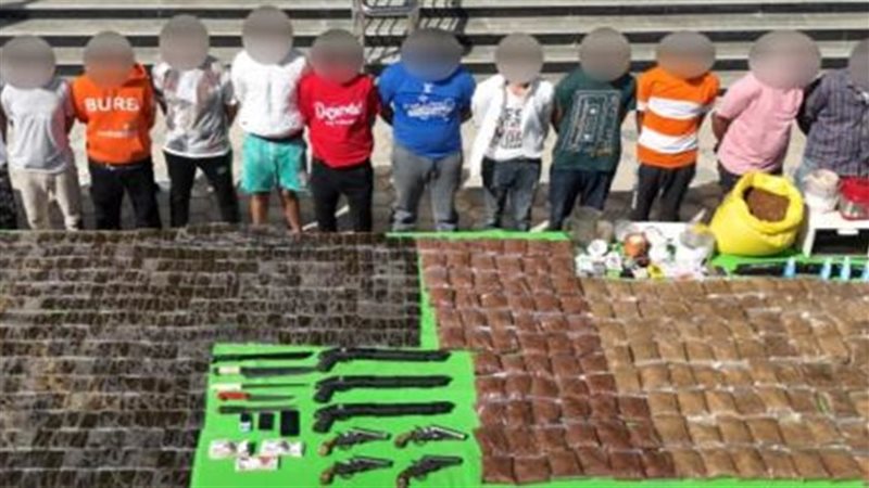  مصرع 4 عناصر وضبط مخدرات بـ88 مليون بأسوان