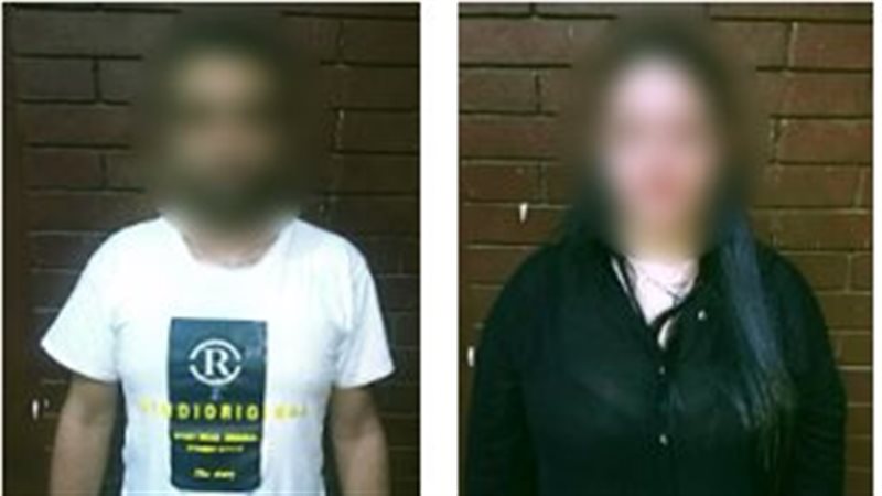ضبط شخص وسيدة بالإسكندرية 