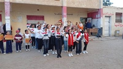 سوهاج تحتفل بالمتحف المصري الكبير في المدارس بكلمة موحدة في طابور الصباح