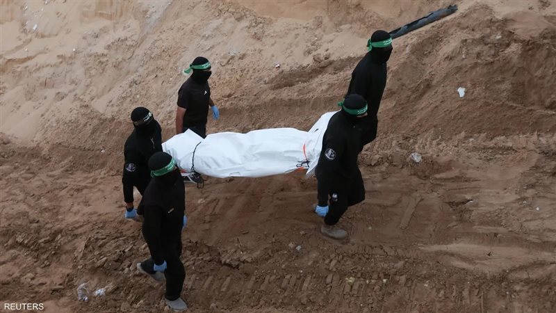 حماس وأزمة الجثث الـ 13