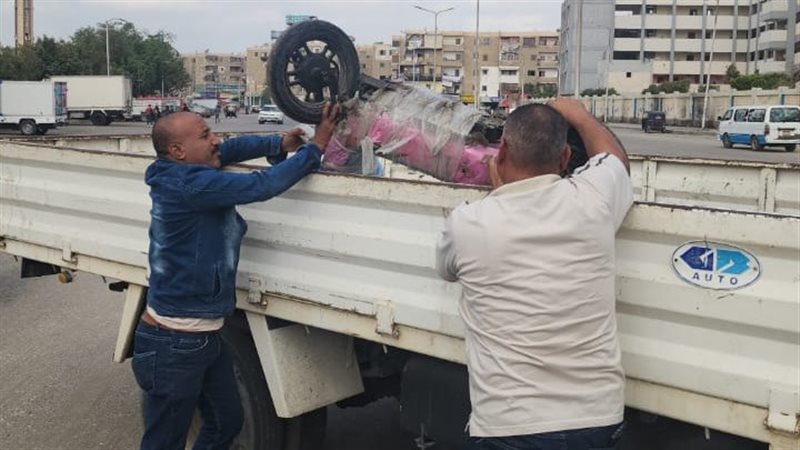  حملات منع سير اسكوتر الأطفال الكهربائى في الشوارع ومصاردته