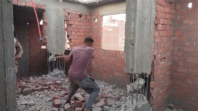 إزالة فورية لمخالفة بناء بجنوب الجيزة خلال حملة مفاجئة لوزارة التنمية المحلية
