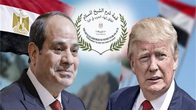 الرئيس السيسي ونظيره الأمريكي 