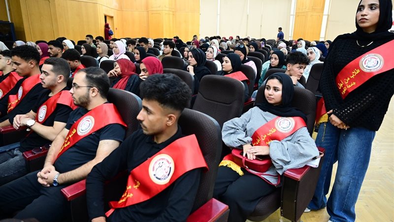 طلاب من اجل مصر بجامعة الفيوم